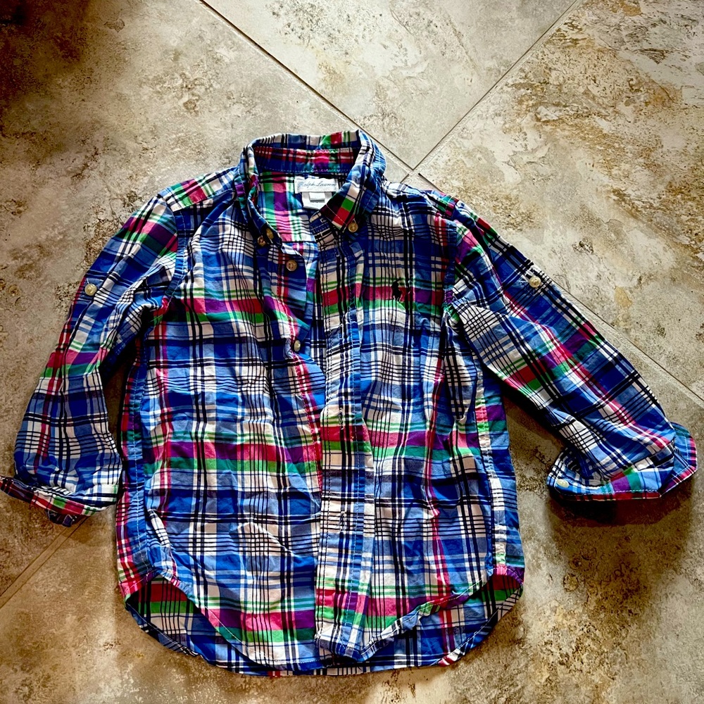 Ralph Lauren 24m long sleeve shirt